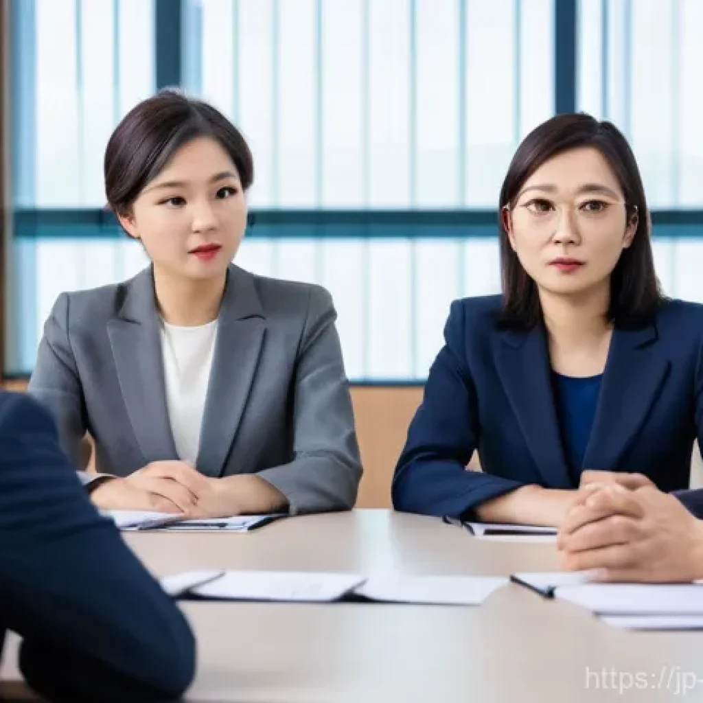 국제통역사 업무 실수 사례 - **Prompt:** A professional interpreter, gender-neutral, is at a round table conference between two c...